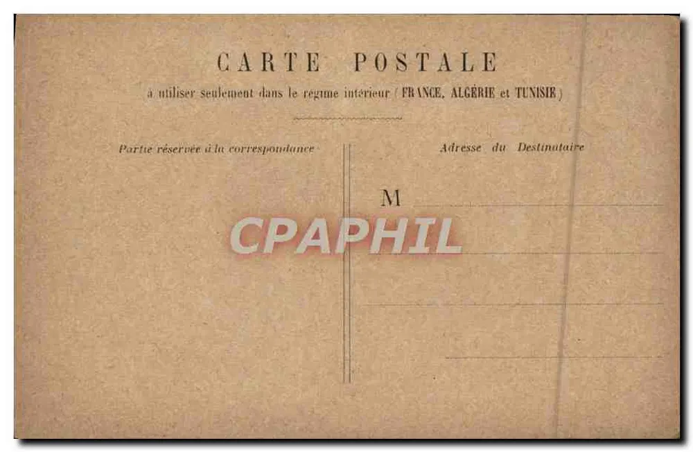 Paris - Ponte Alexandre III — visão do ponte com barco no rio Sena — editor desconhecido, número de série não visível - Verso