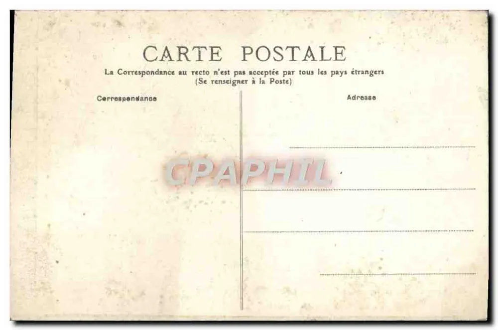 Le Puy-de-Dôme — Ansicht der Ruinen und des Observatoriums — Unbekannter Verlag, Seriennummer 822 - Rückseite