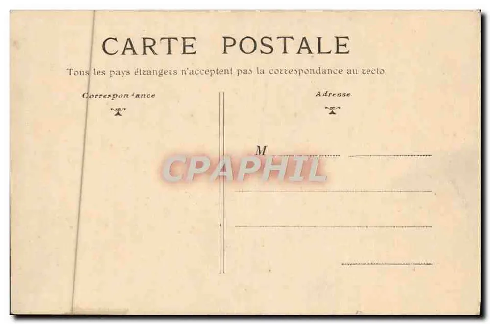 Moulins — Ponte Régemortes (visão geral) — P. Paques, Ed. Moulins, n°62 - Verso