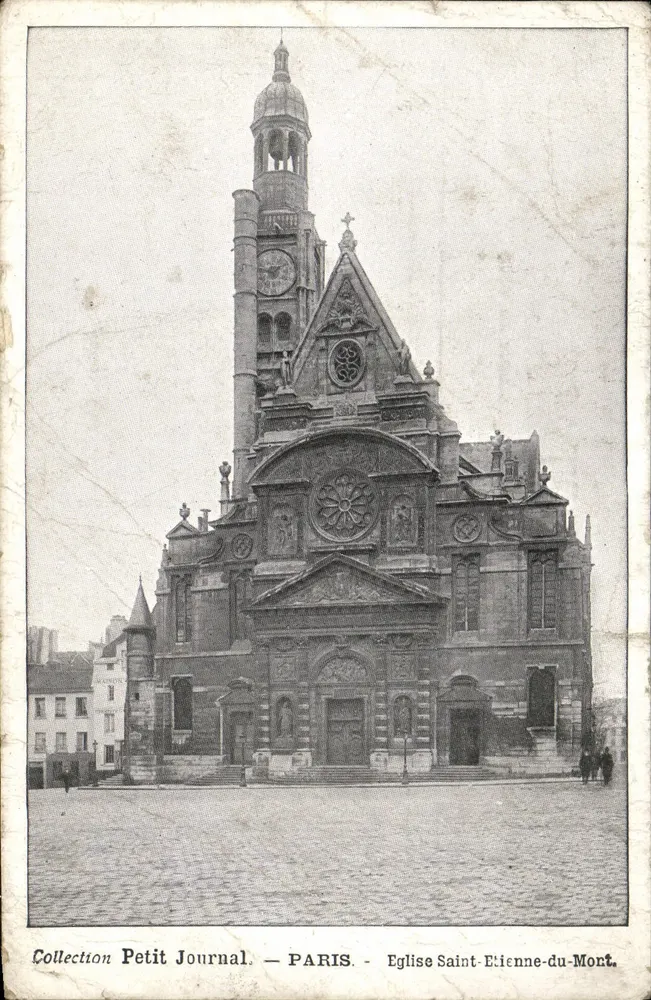 Église Saint-Etienne-du-Mont — Paris — Collection Petit Journal - Vorderseite