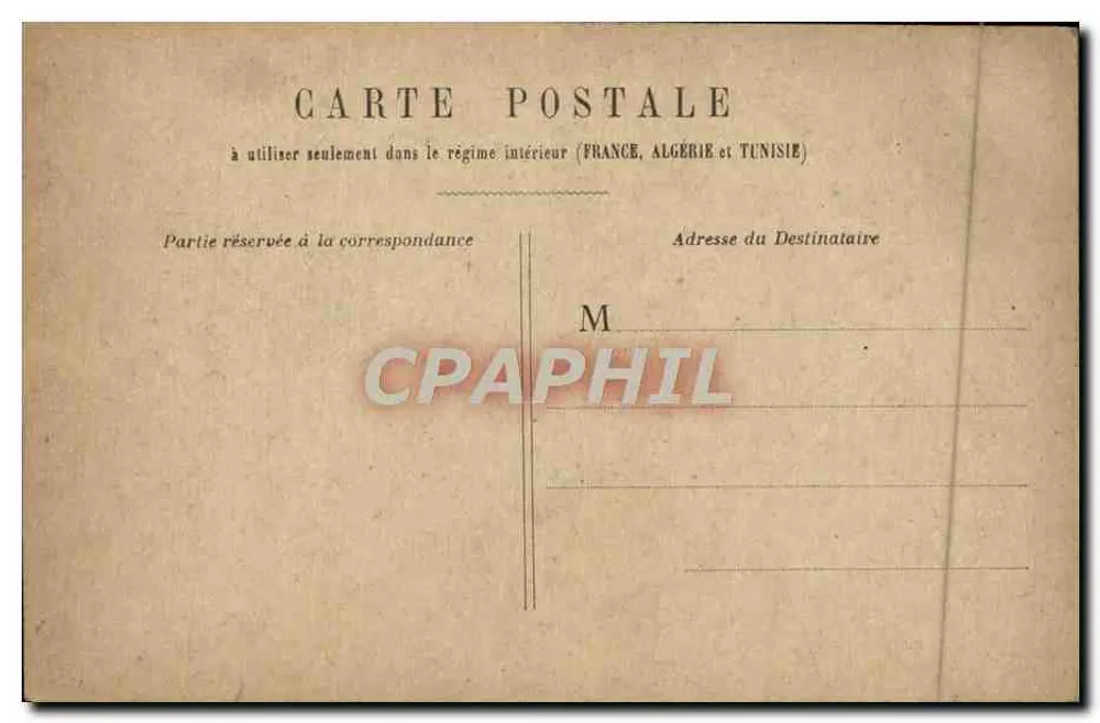 Paris - Rue de Rivoll — vista da praça com edifícios e carruagens — editor não indicado, número de série não visível - Verso