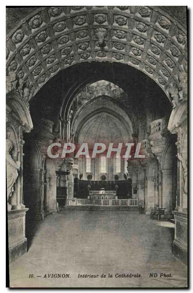 Avignon — Interior da Catedral — ND Phot. n°10 - Frente