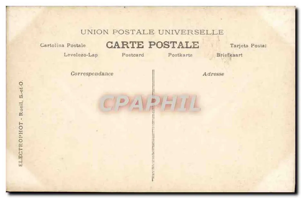 Palácio de Versalhes — Sala de 1792 — Electrophot, Rueil - Verso