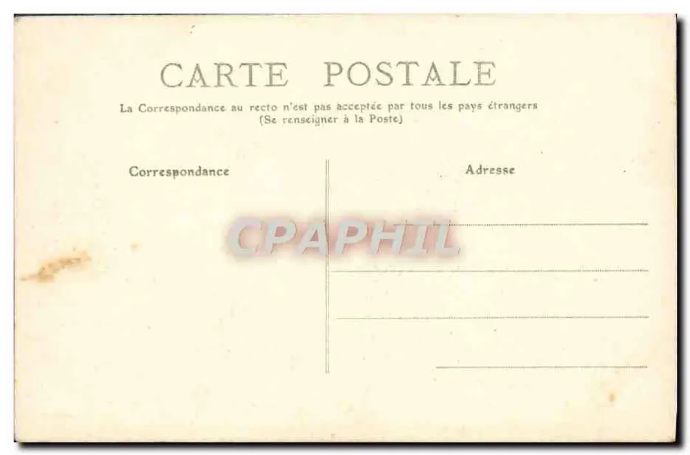 Biarritz - La Rocca della Vergine — L. Bosq, editore Bordeaux, n. 28 - Verso