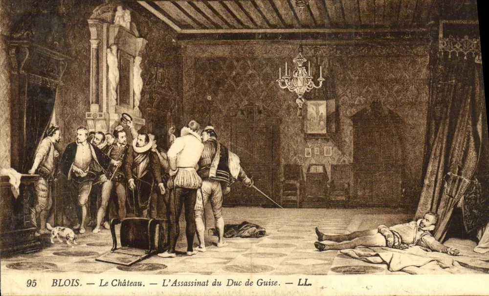 Blois — Das Schloss — Der Mord am Herzog von Guise — LL, n°95 - Vorderseite