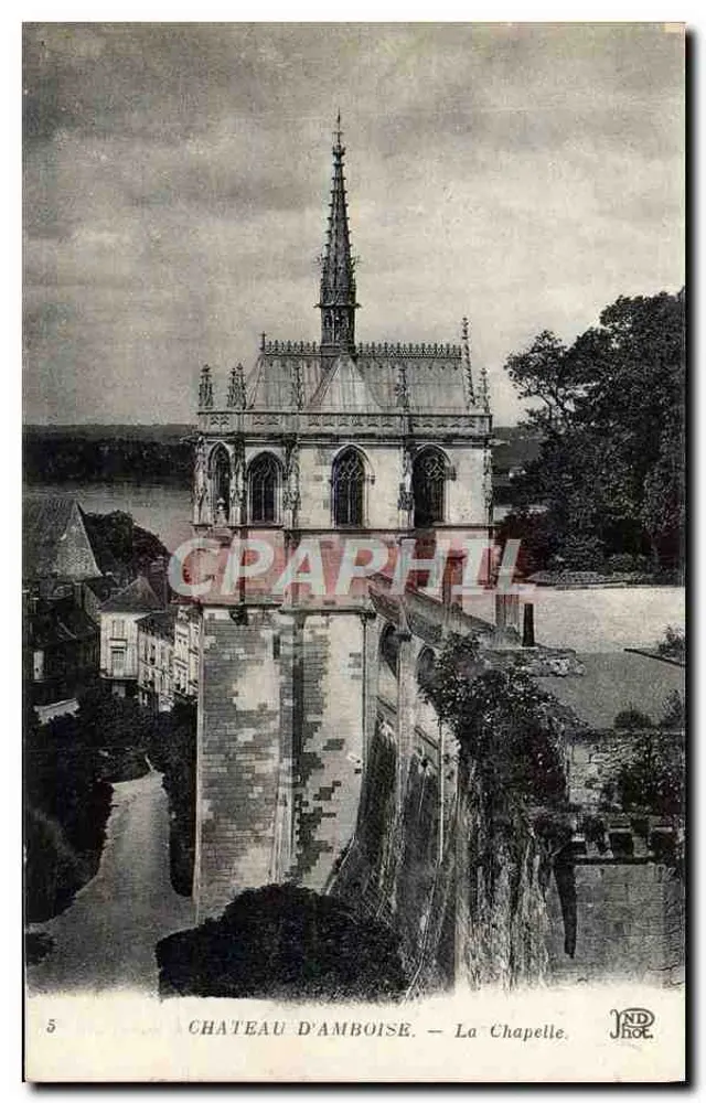 Castelo de Amboise — A Capela — JND Hol - Frente
