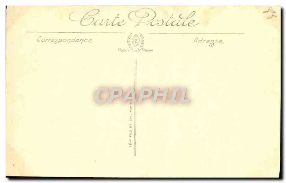 Blois — Les Escaliers Denis Papin — L.L. — n°115 - Verso