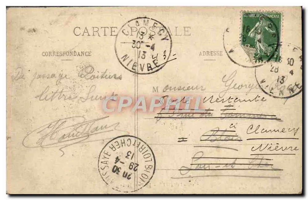Poitiers — Le Pont Joubert — J.-B. Raymend, photo, Poitiers - Verso