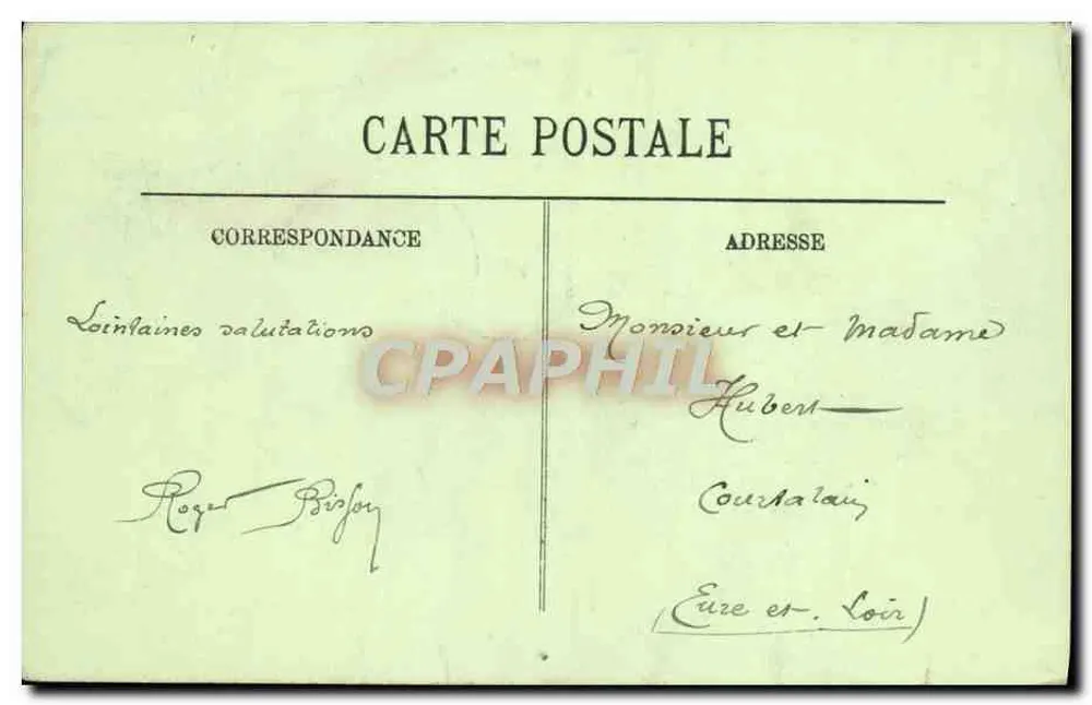 Argel — O Boulevard Front de Mer — Efeito de nuvens — LL. — n° 403 - Verso