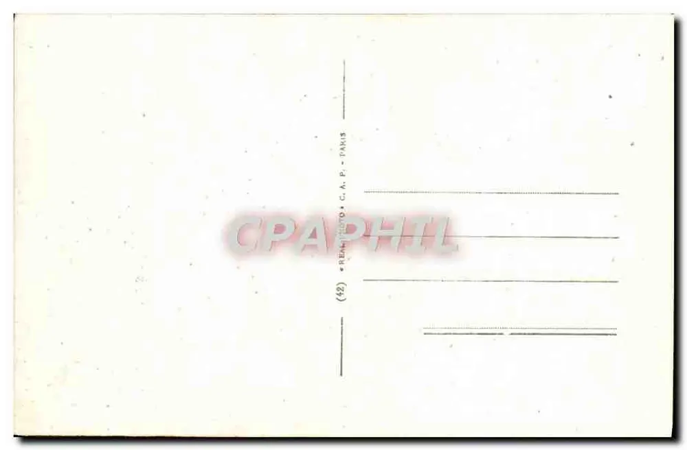 Cimetière National de Douaumont — 30 000 tombes — C.A.P. n°40 - Verso