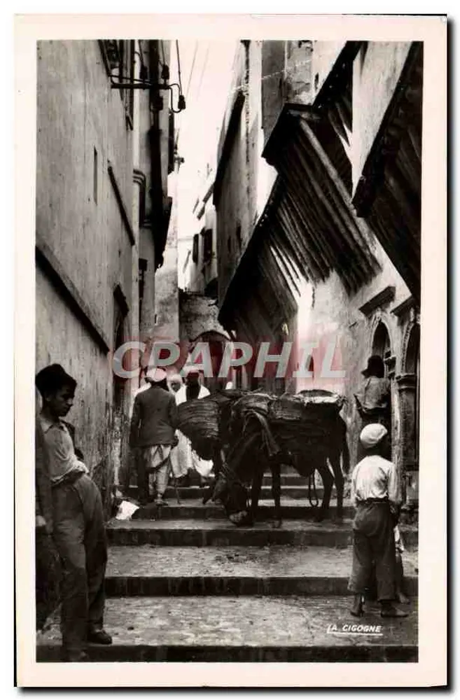 Argélia — Rue N'Flssah — Editor La Cigogne - Frente