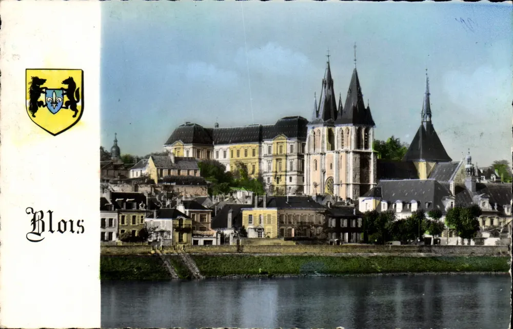 Blois — Ansicht der Kirche Saint-Jean und des Hospitals — Images de France, n°10 - Vorderseite