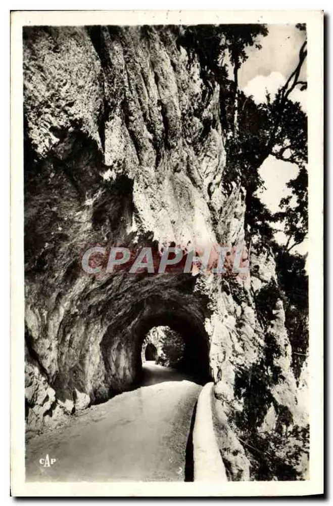 Túnel rodoviário nas montanhas — C.A.P. — n° 252 - Frente