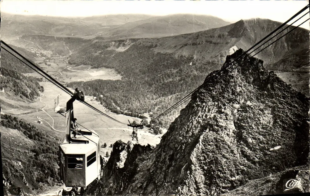 Le Sanay — Blick zum Mont-Dore — Réal-Photo - Vorderseite