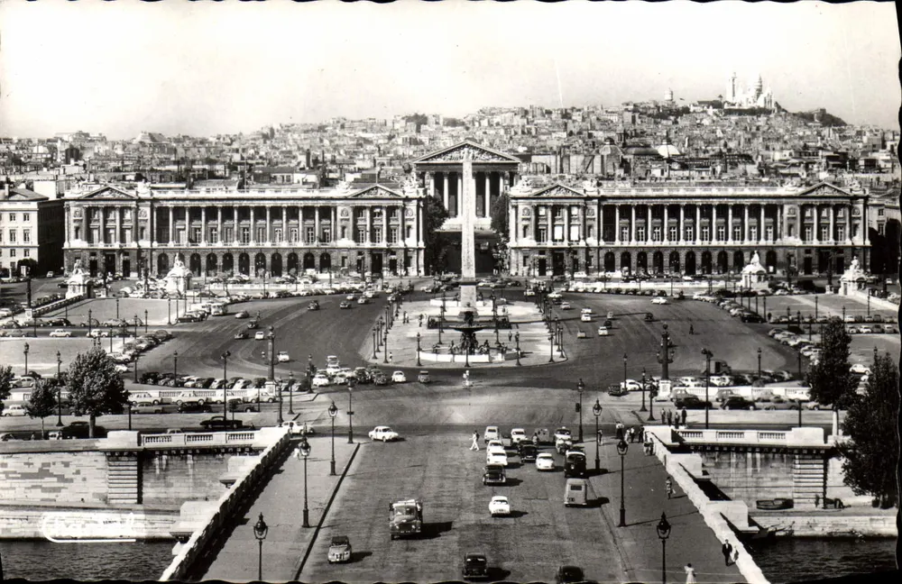 Place de la Concorde — algemene uitzicht — Éditions Chantal, Parijs - Voorkant