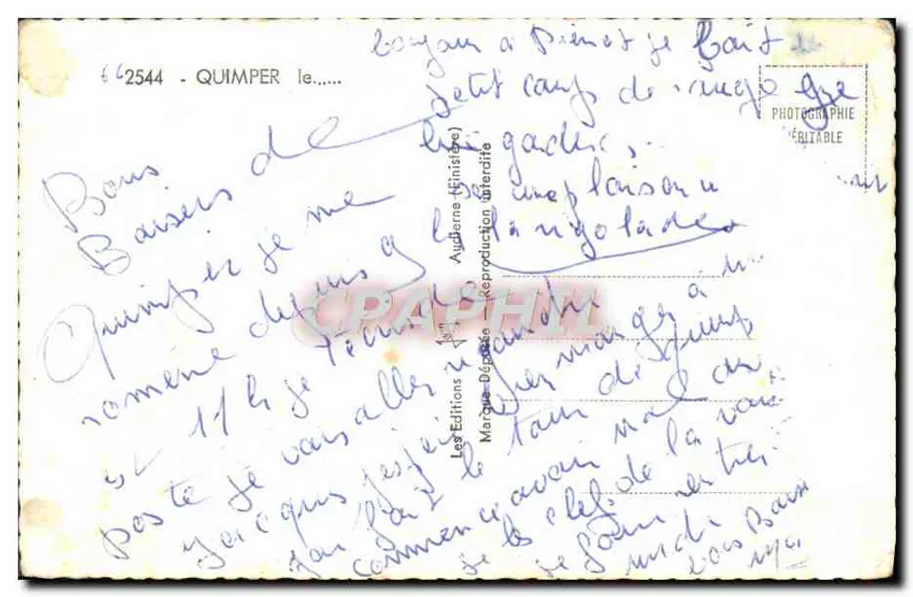 Quimper — Bretania — Les Editions Auderne - Rewers