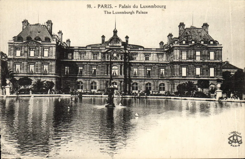 Paris - Palácio do Luxemburgo — L'Abellé, n°98 - Frente