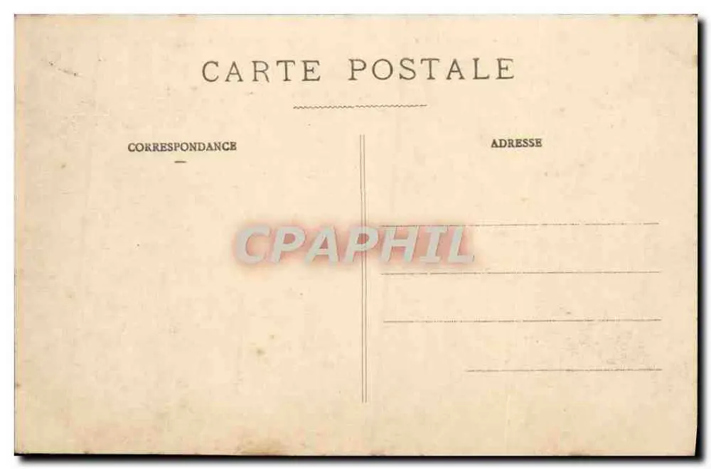 Lille - Place de la République und Rue Inkermann — E. C. Nr. 116 - Rückseite