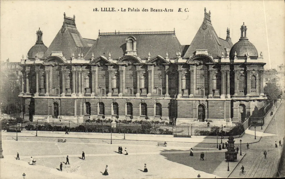 LILLE - Il Palazzo delle Belle Arti — E. C. — n°18 - Recto