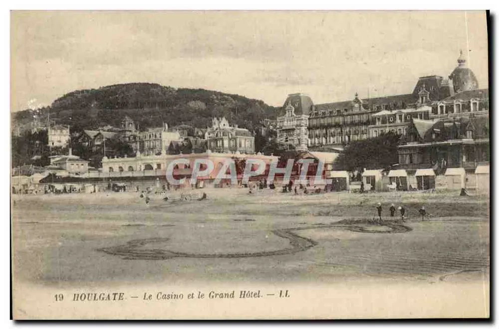Houlgate — Das Casino und das Grand Hotel — I.L. - Vorderseite