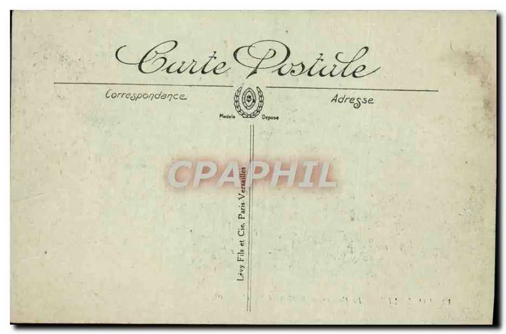 Houlgate — Das Casino und das Grand Hotel — I.L. - Rückseite