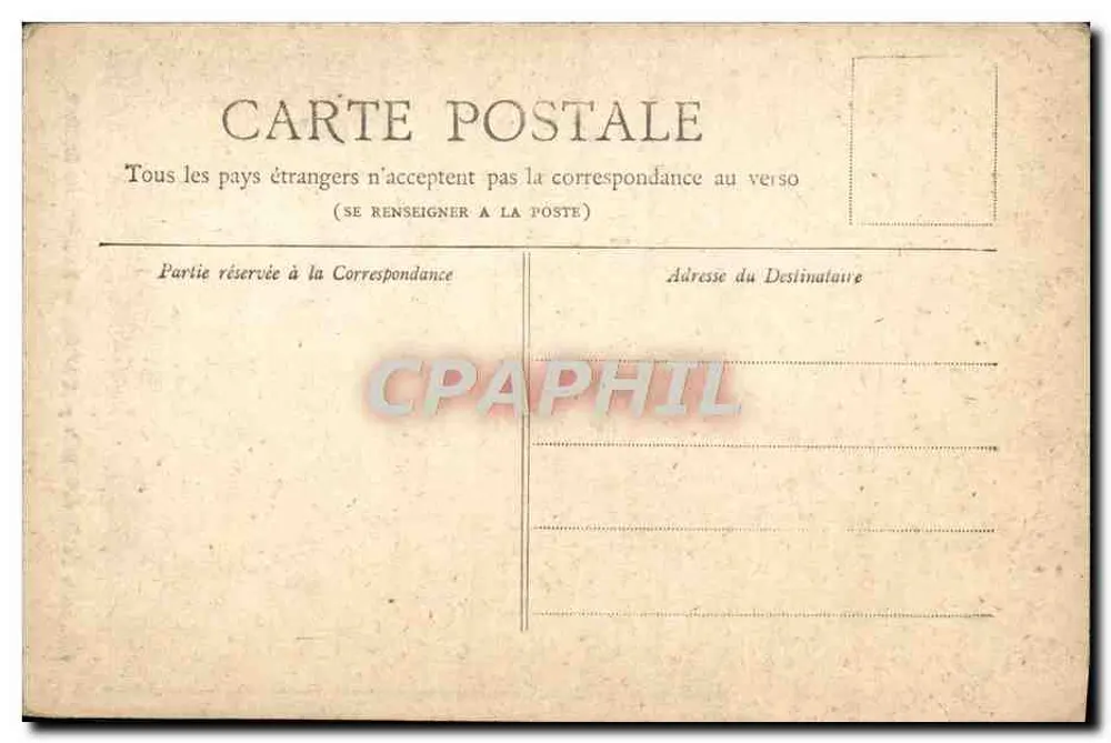 O Leão de Belfort — Paris — Coleção Petit Journal — número de série não visível - Verso