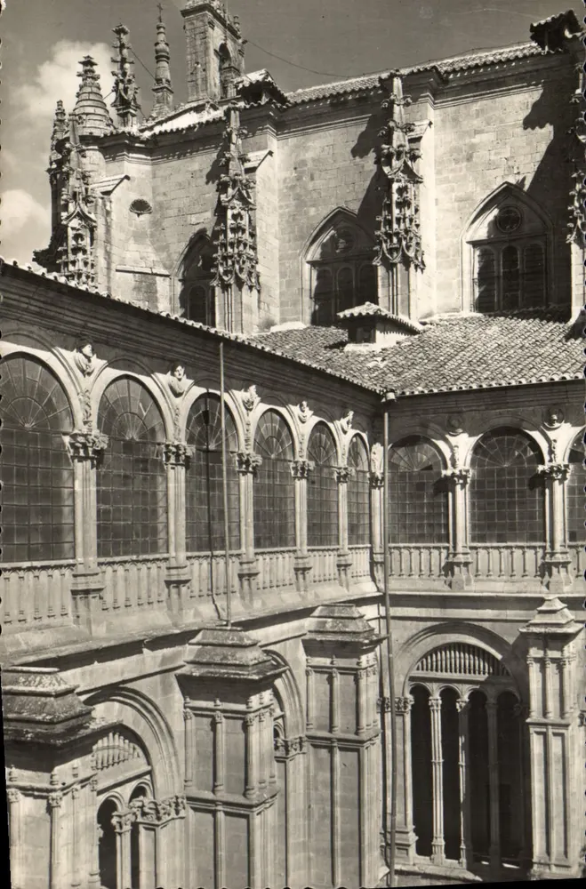 Salamanca: Convento de San Esteban — Äußere des Königsklosters — Edition García Carrubella - Vorderseite