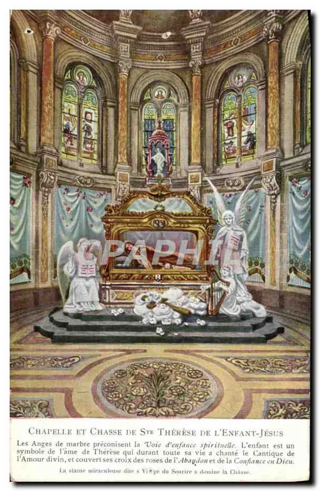 Kapelle und Reliquiare der hl. Thérèse des Kindes Jesu — Verlag Aerost - Vorderseite