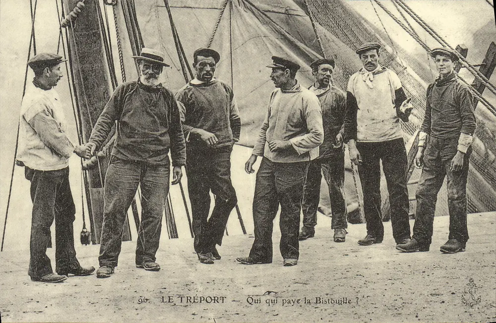 Le Tréport — Wer zahlt für die Bistouille? — Unbekannter Verlag, n° 36 - Vorderseite