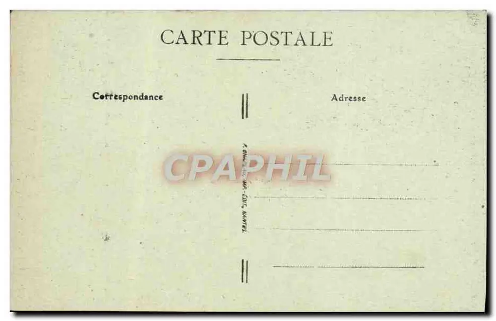 NANTES — Hof des Schlosses, der Bergfried und La Loggia (15. Jahrhundert) - Rückseite