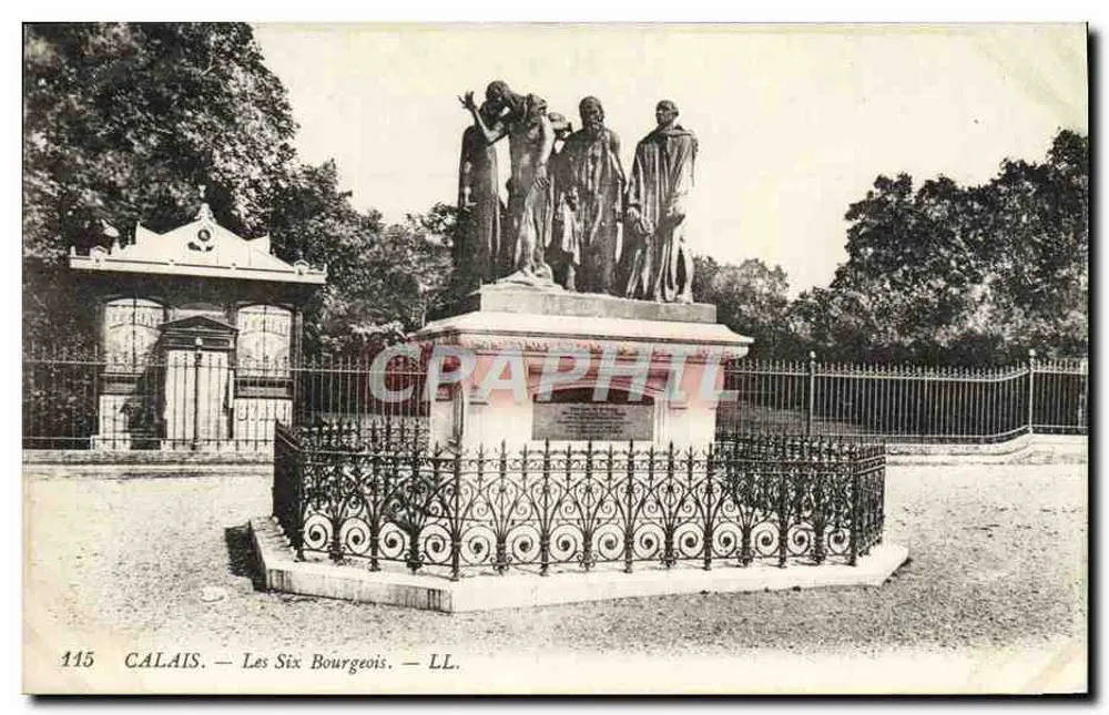 कैले - छह बोर्जोइज़ - एलएल. संख्या 115 - आगे