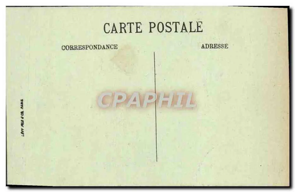 Saumur — O Castelo (Mon. hist.), lado norte — LL - Verso