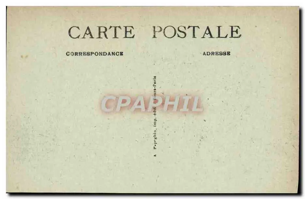 Tours (I.-&-L.) — Ansicht der Kathedrale — Grab der Kinder von Karl VIII — A.P. — n°154 - Rückseite