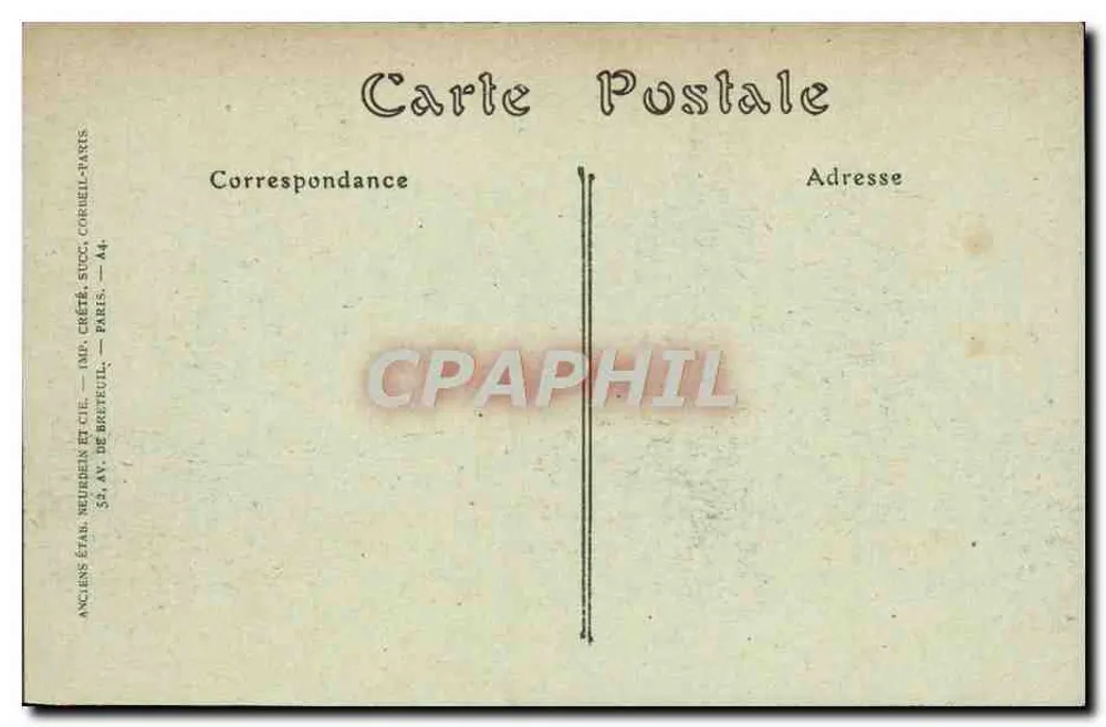 Tours — Hotel de Ville — ND Phot. - Verso