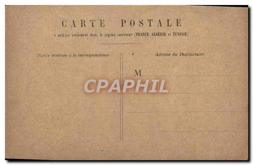PARIS - Arco do Triunfo — vista monumental — editor não identificado - Verso
