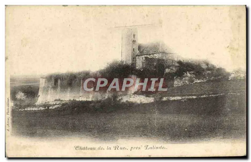 Castelo da Rue, perto de Lalinde — A. Artus, Photodilitar - Frente
