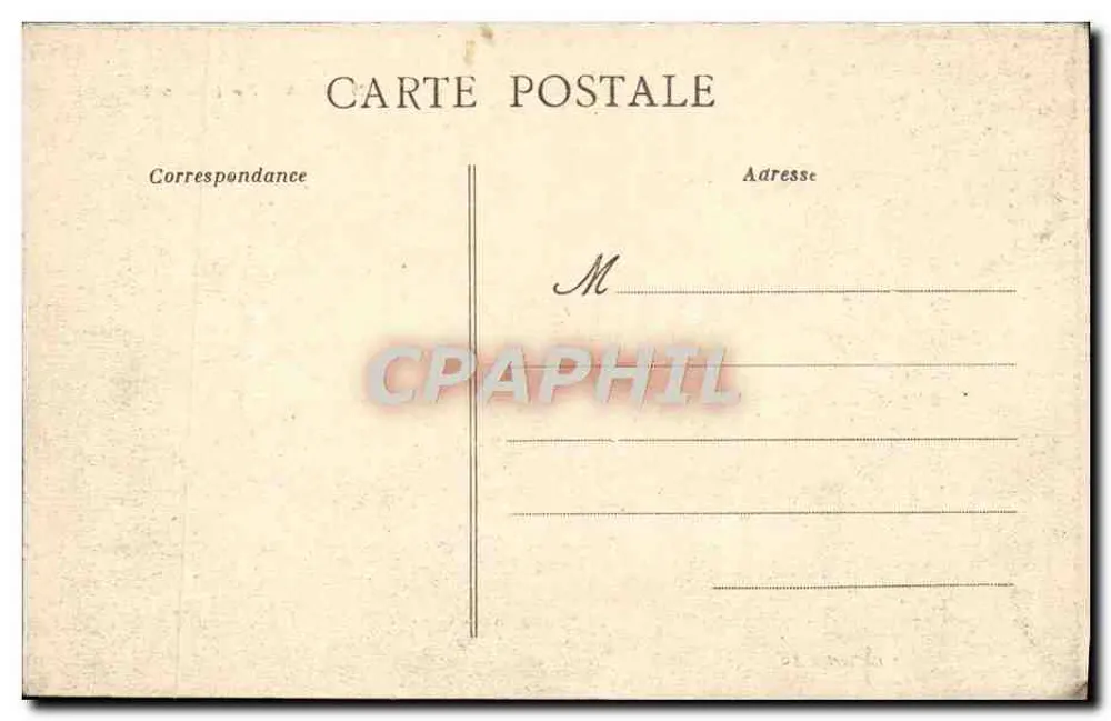 Caen — Palácio de Justiça — Coleção AD - Verso
