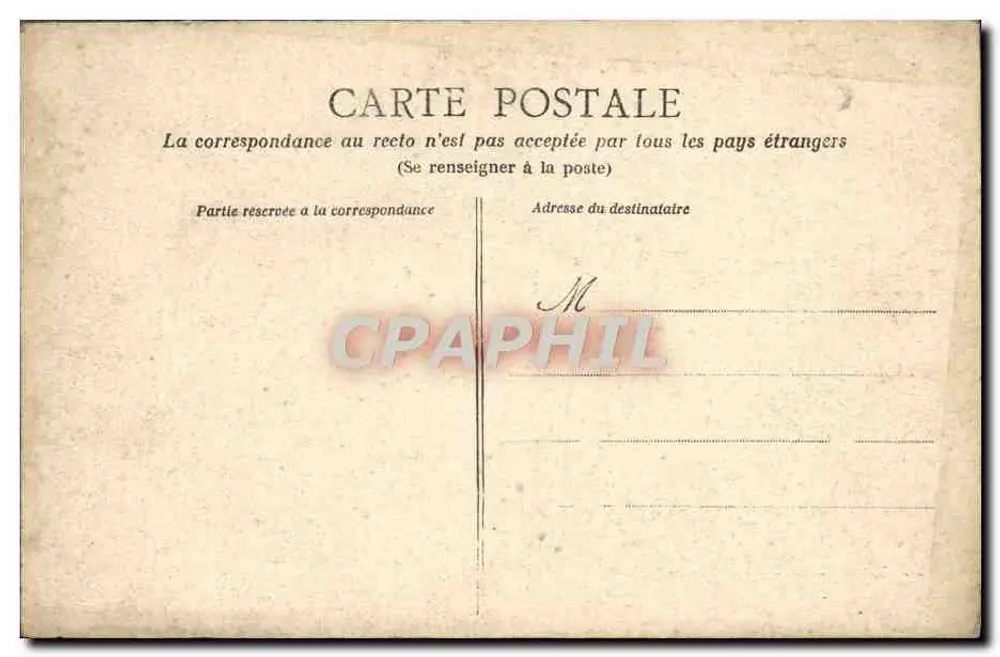 NANTES - Le port vu de la pointe de l'île Feydeau — J. Gind, Nantes, n° 156 - Verso