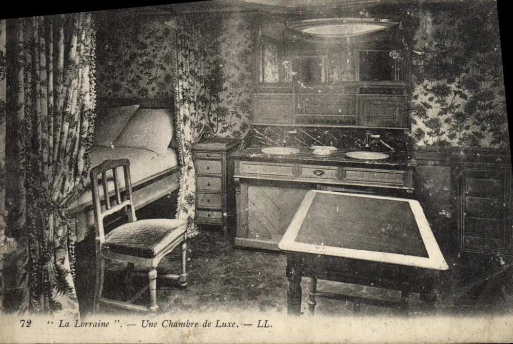 La Lorraine — Une Chambre de Luxe — LL. — n°72 - Vorderseite