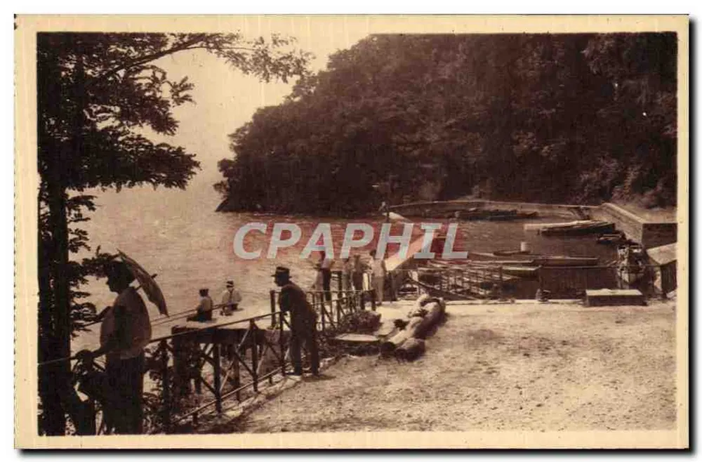 Arredores de Aix-les-Bains — Le Petit Port — Editor Levé & Neurdein, n°285 - Frente