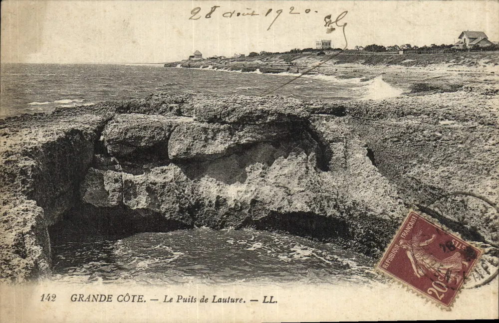 Grande Côte — O Poço de Lauture — LL. — n°149 - Frente