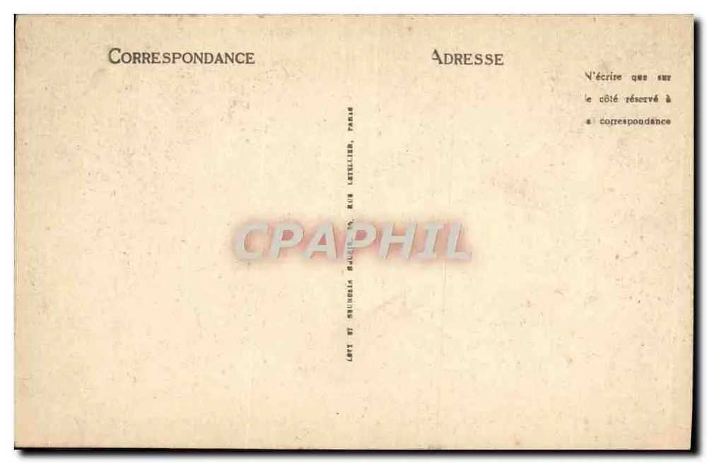 Compiègne - O Castelo - Salão do Conselho - LL - Verso