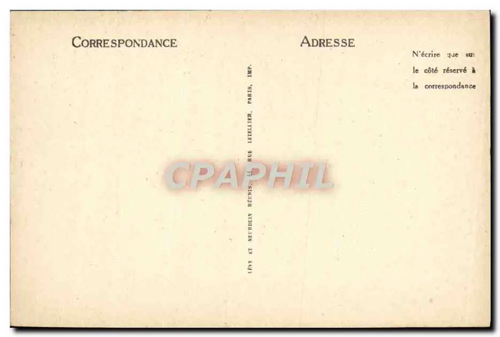 Compiègne — O Castelo — A Plate-Bande — LL - Verso