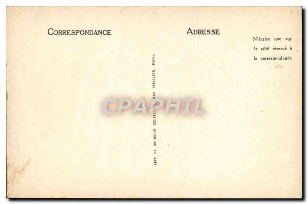 Compiègne — Fronton zamku — LL - Rewers