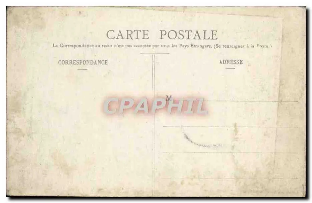 Les Sables-d'Olonne - Panorama de la Grande Jetée de la Chaume — Édition des Nouvelles Galeries, n°54 - Verso