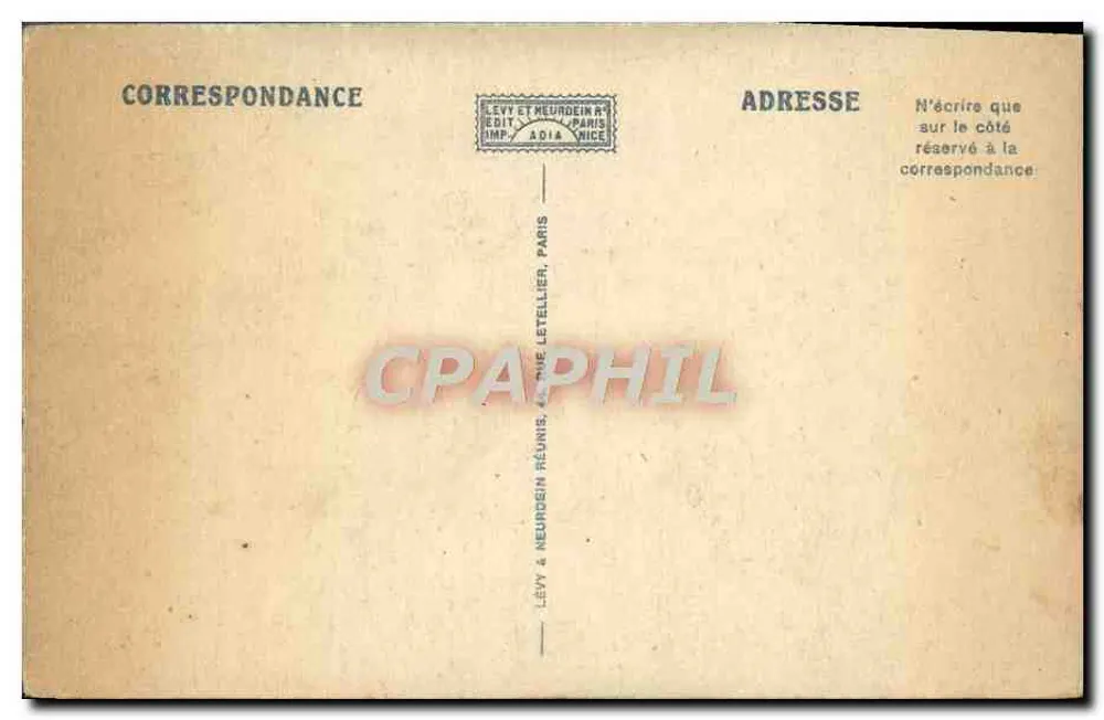 Paris — O Pont Neuf — LL. — 1885 - Verso
