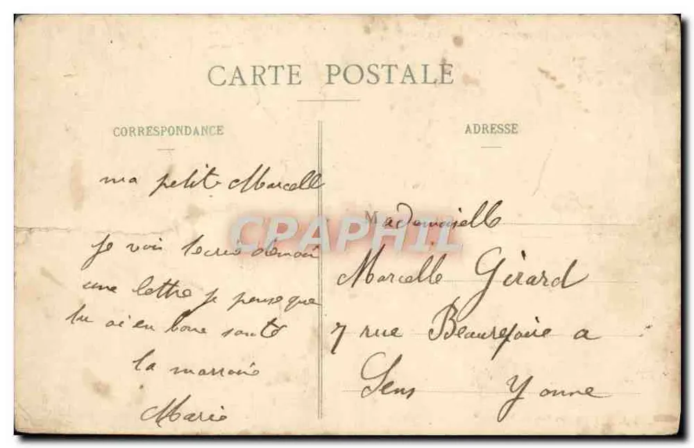 Exposition de Nancy - Palais des Fêtes — éditeur Imprimeries Réunies, Nancy - Rewers