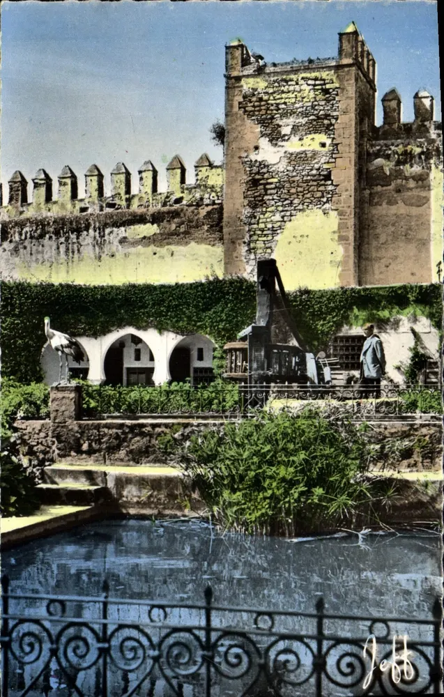 Jardim dos Oudaïa — Rabat — Editor JEFF, n° 24 - Frente