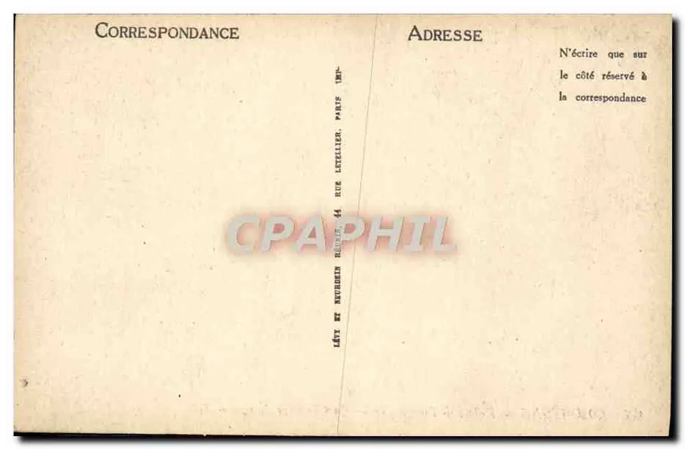 Compiègne — Palácio de Compiègne — A Sala Vermelha — ND - Verso