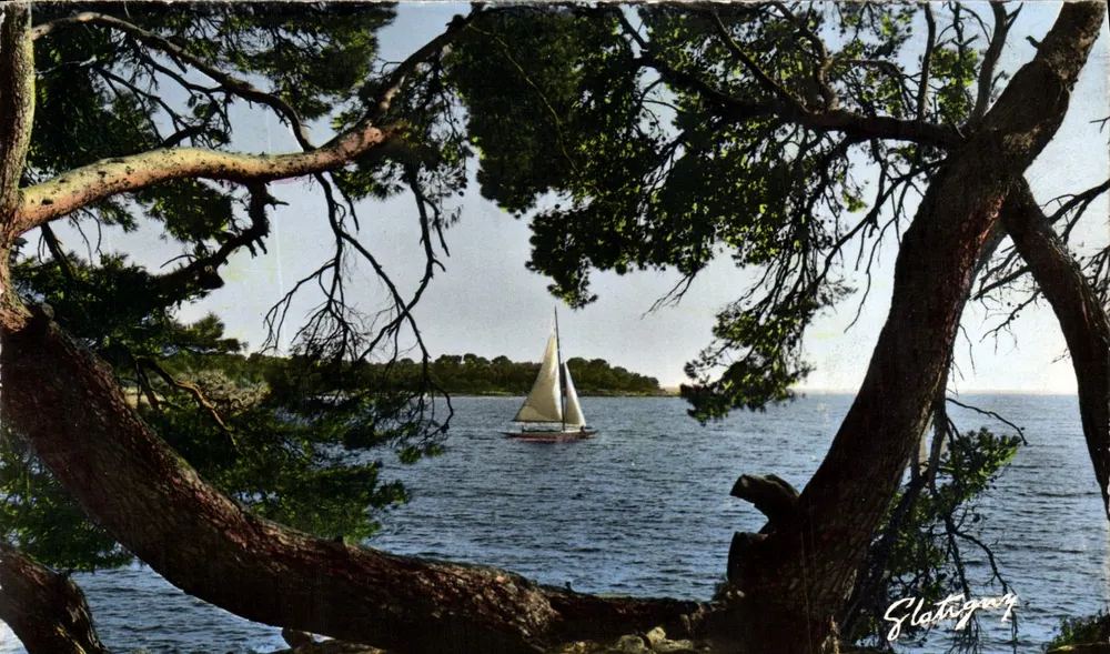 Glatigny — Blick auf den See — Éditions Glatigny - Vorderseite